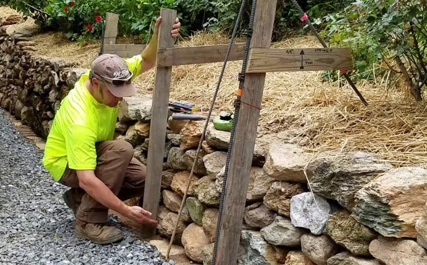 Formació en pedra seca Formació en pedra seca