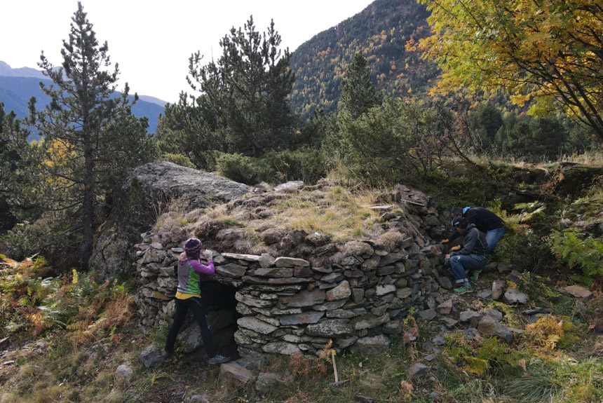 pedra seca formació