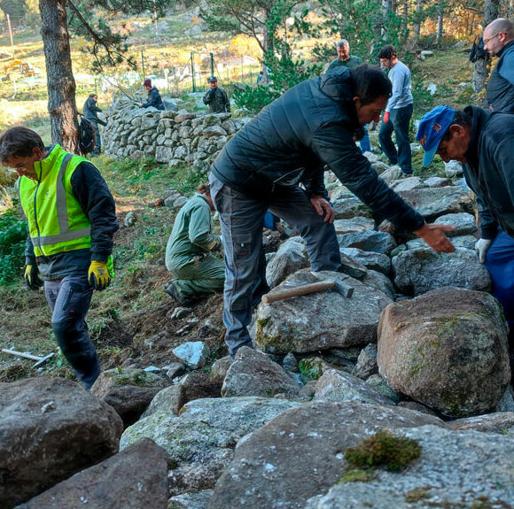 Inscripcions obertes per als cursos de formació en la tècnica de la pedra seca.