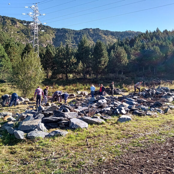 setena edició dels cursos d’Artesans de la Pedra Seca a Andorra